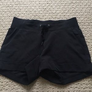Black Athleta shorts